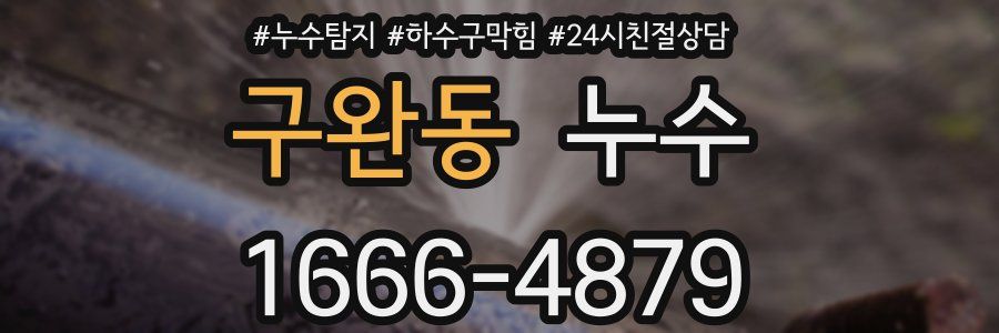 구완동 누수