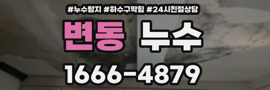 변동 누수