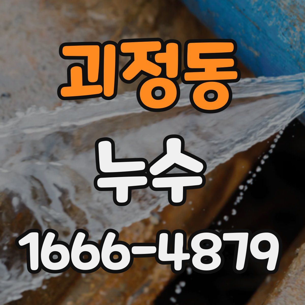 괴정동 누수