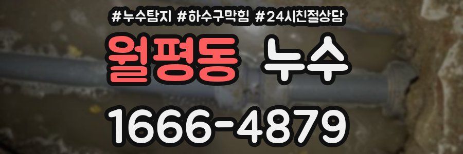 월평동 누수