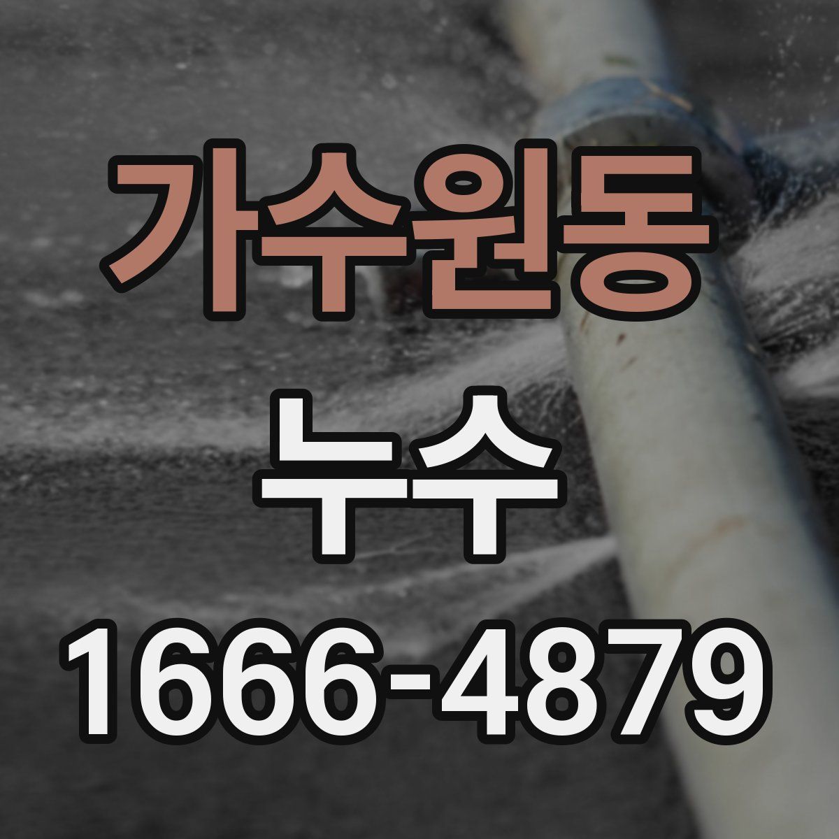 가수원동 누수