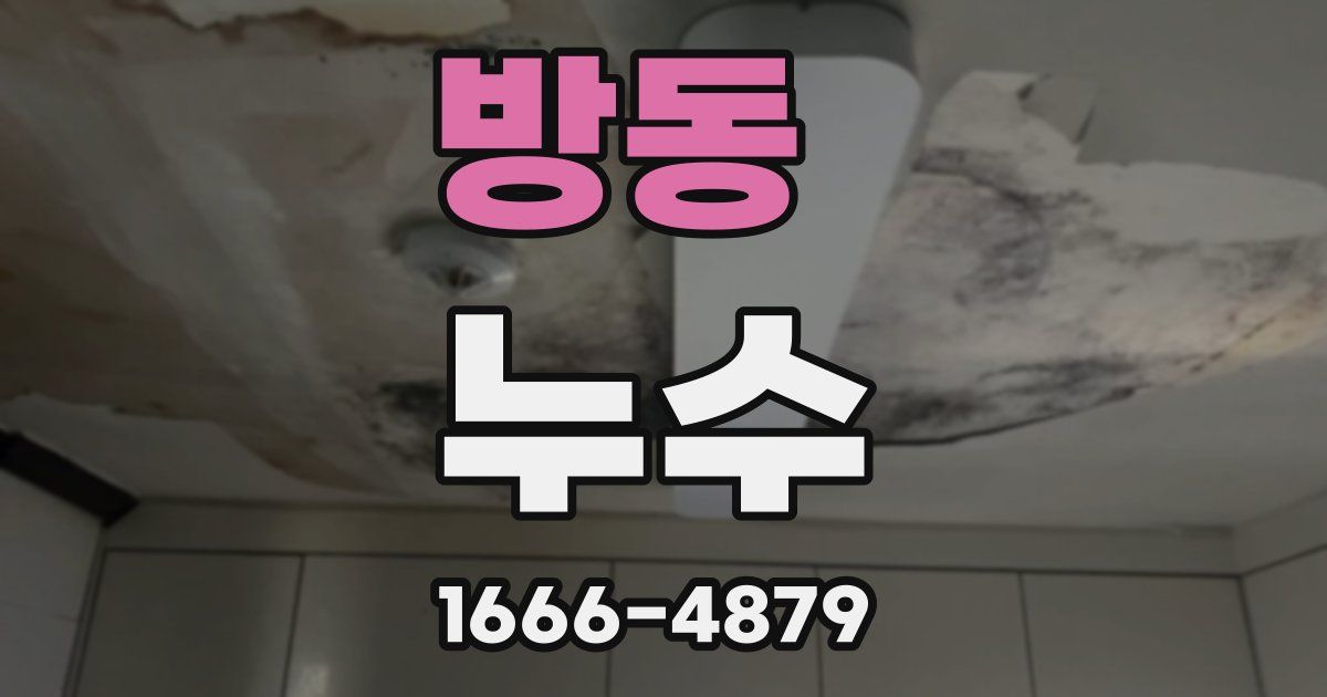 방동 누수