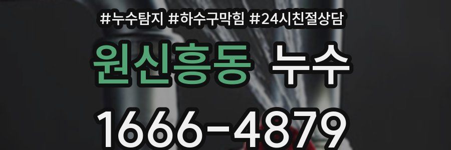 원신흥동 누수