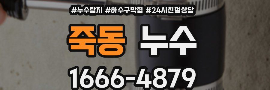죽동 누수