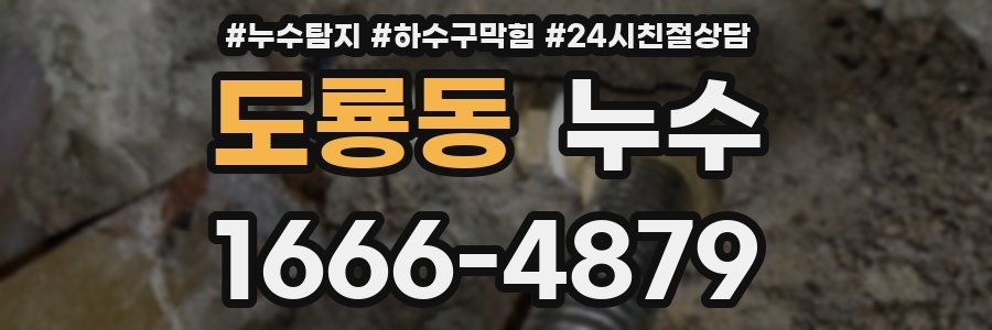 도룡동 누수