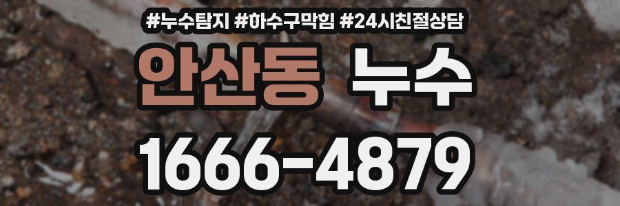 안산동 누수