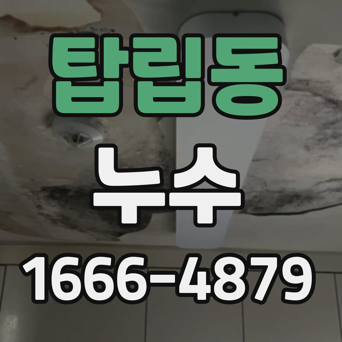 탑립동 누수