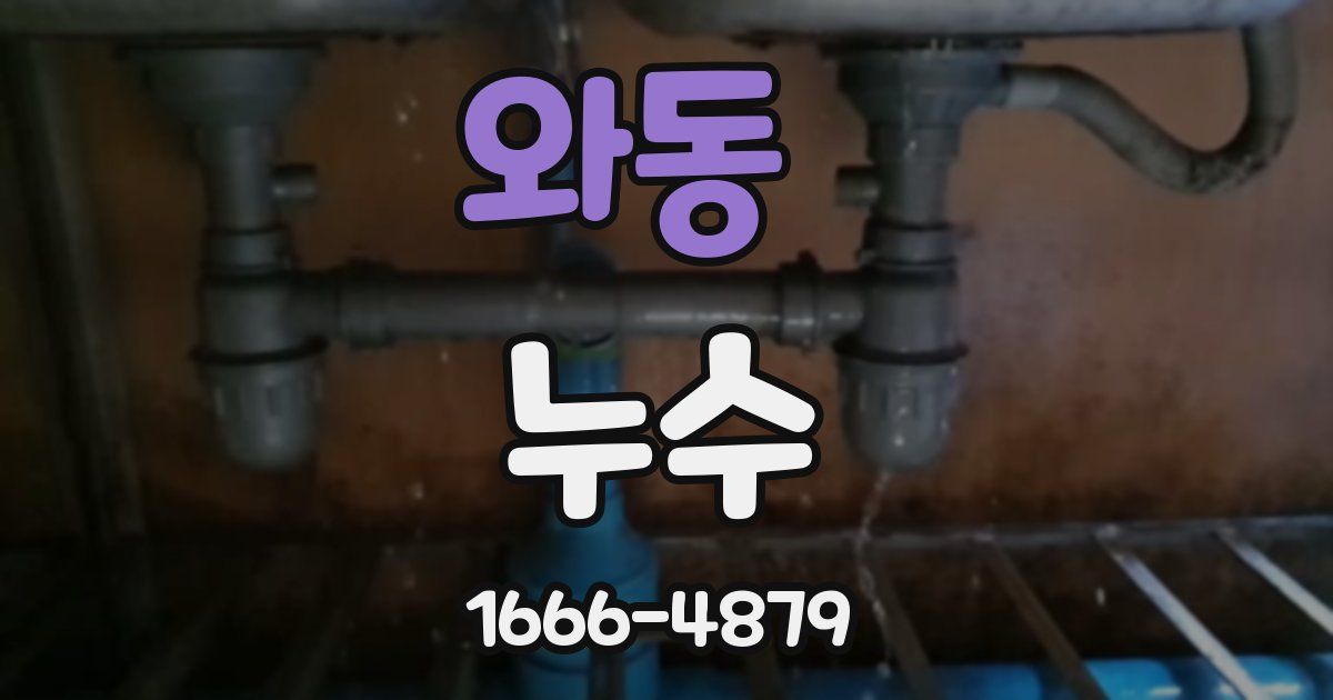 와동 누수