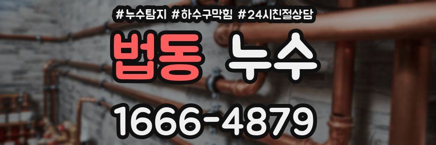 법동 누수
