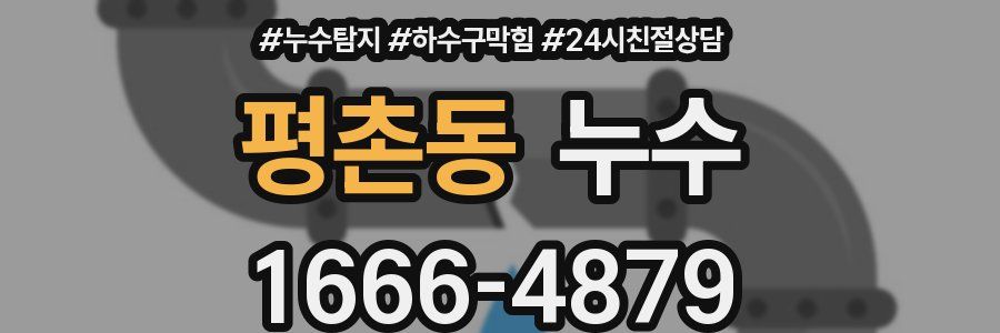 평촌동 누수