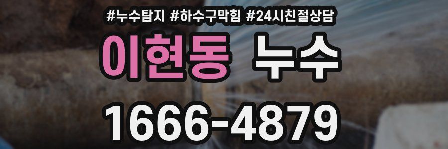 이현동 누수