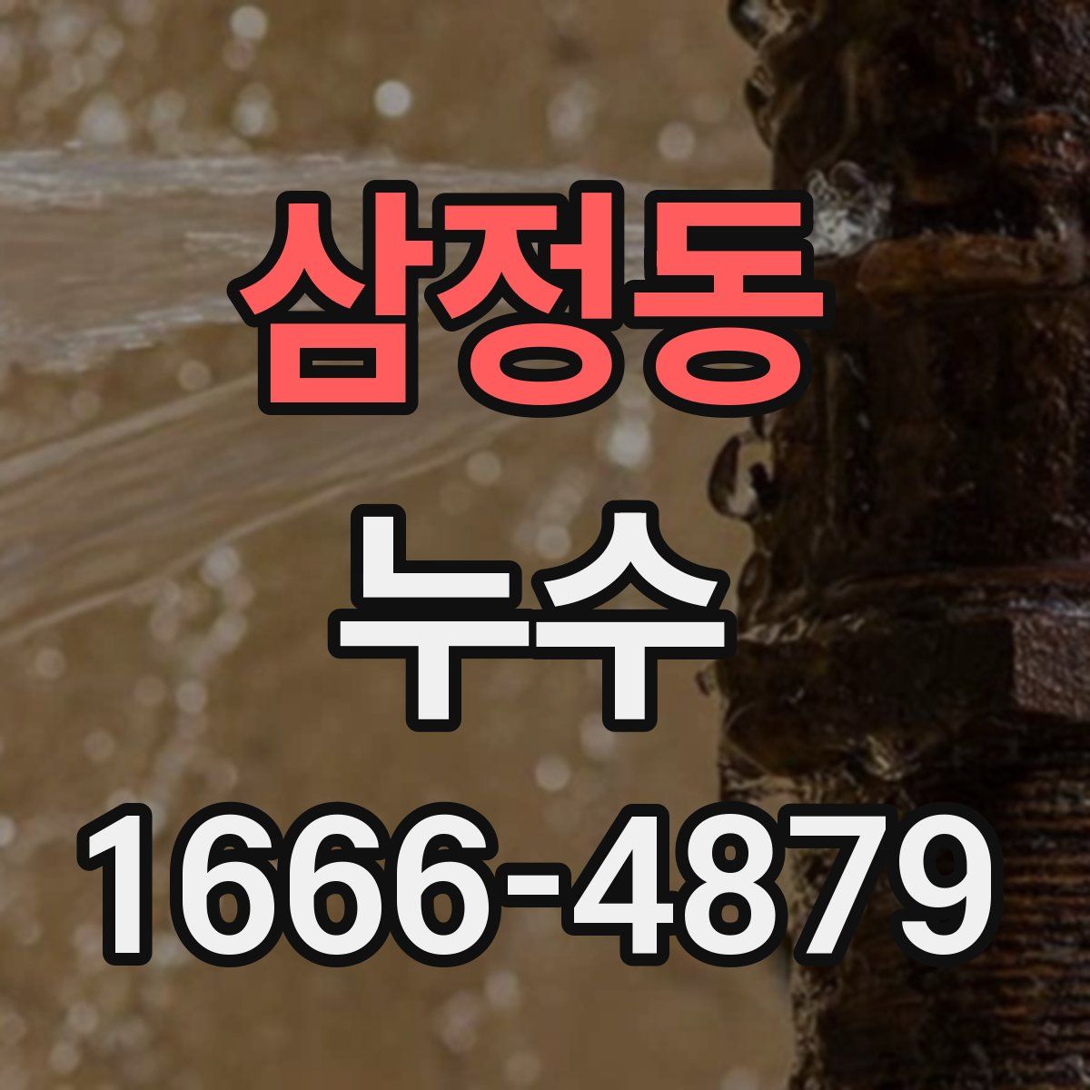 삼정동 누수