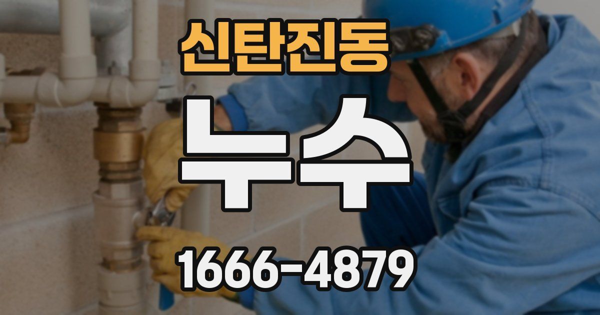 신탄진동 누수