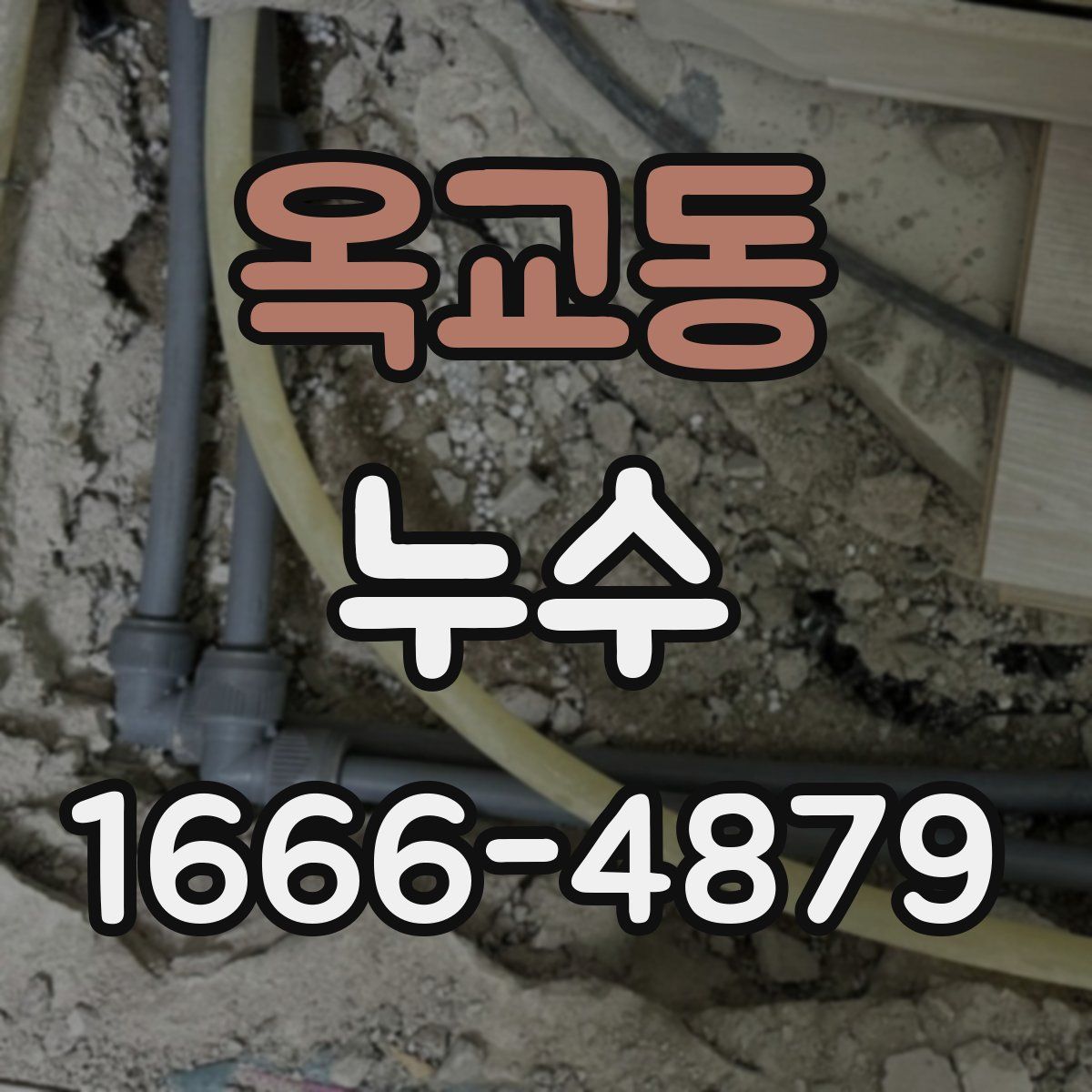 옥교동 누수