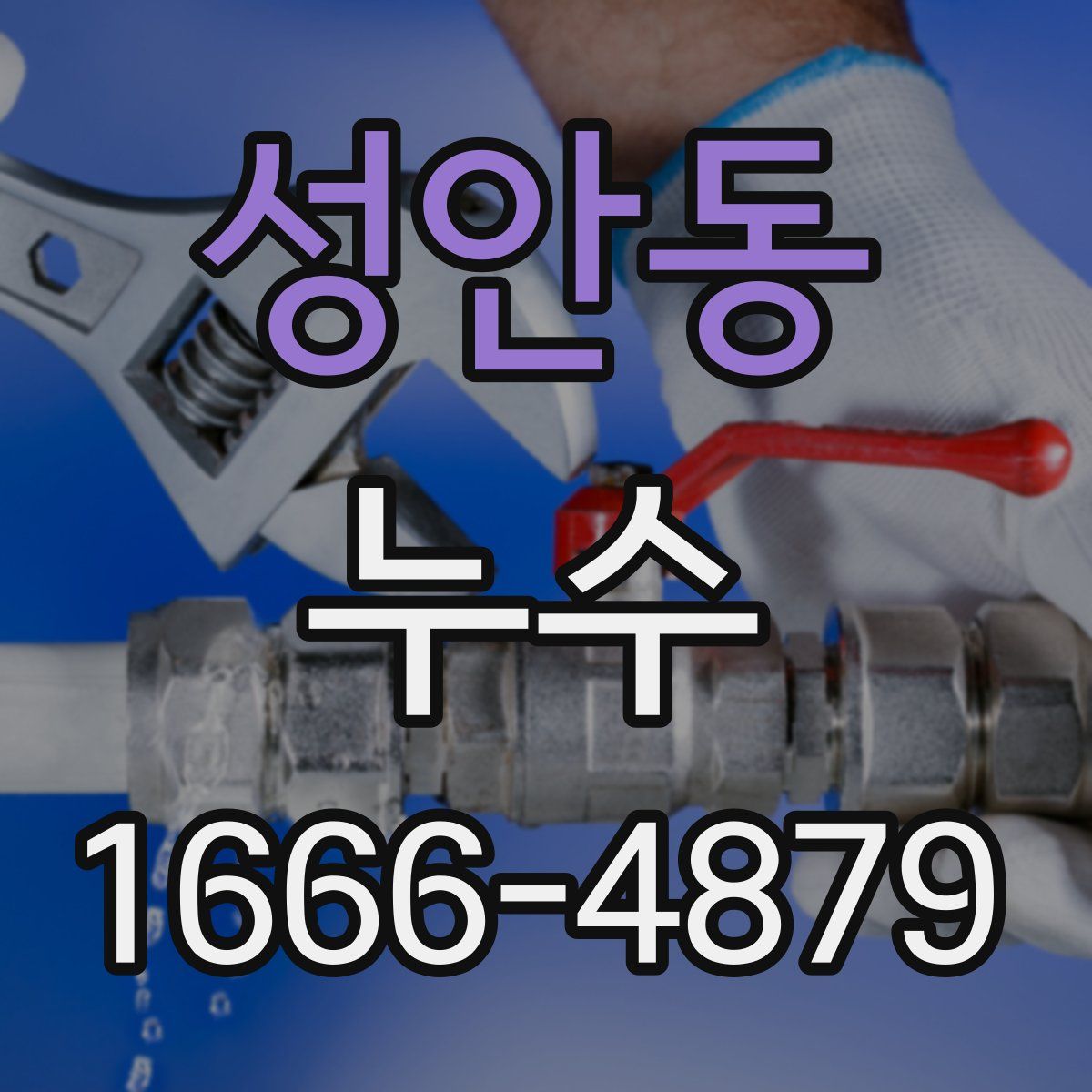 성안동 누수