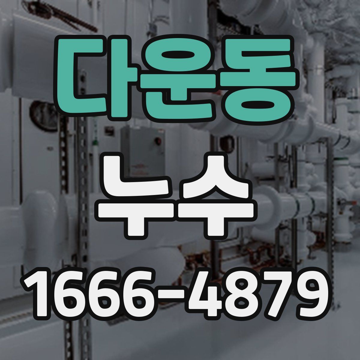 다운동 누수