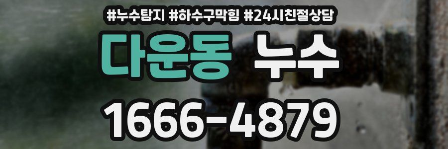 다운동 누수