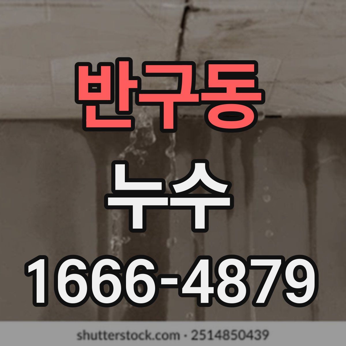 반구동 누수