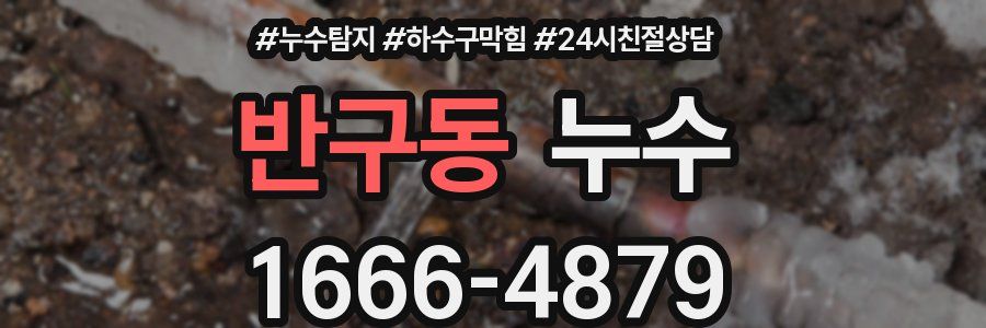 반구동 누수