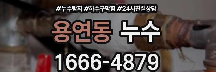 용연동 누수