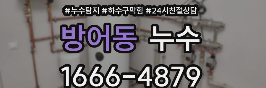 방어동 누수