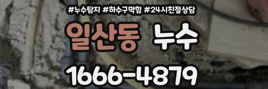 일산동 누수