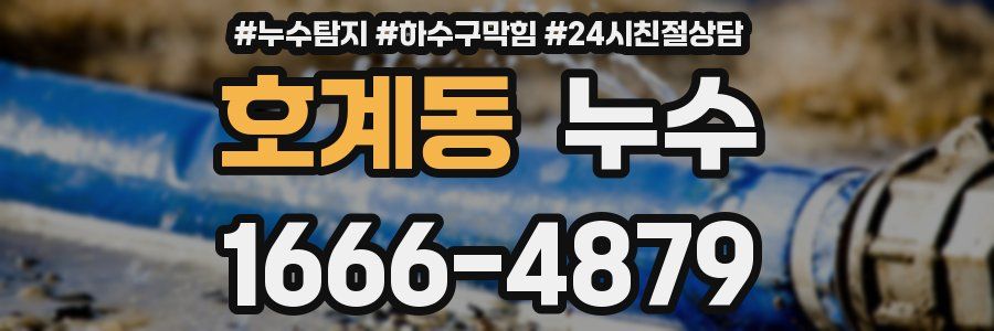 호계동 누수