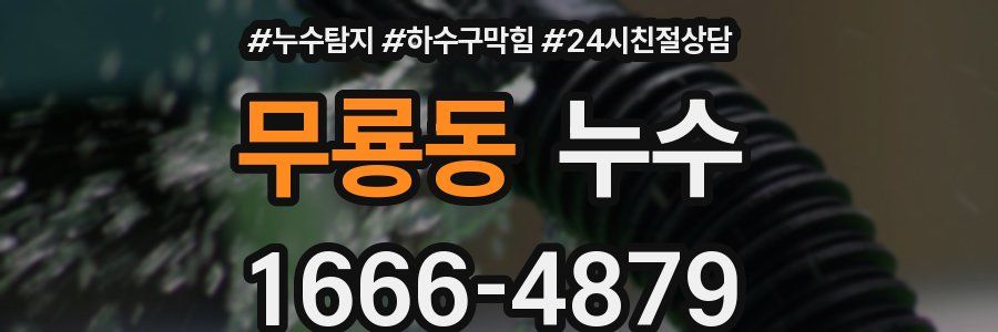 무룡동 누수