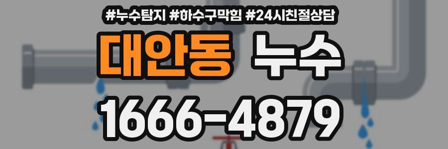대안동 누수