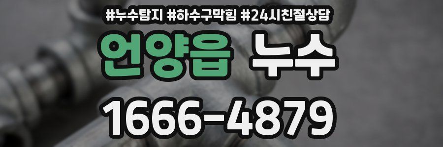 언양읍 누수