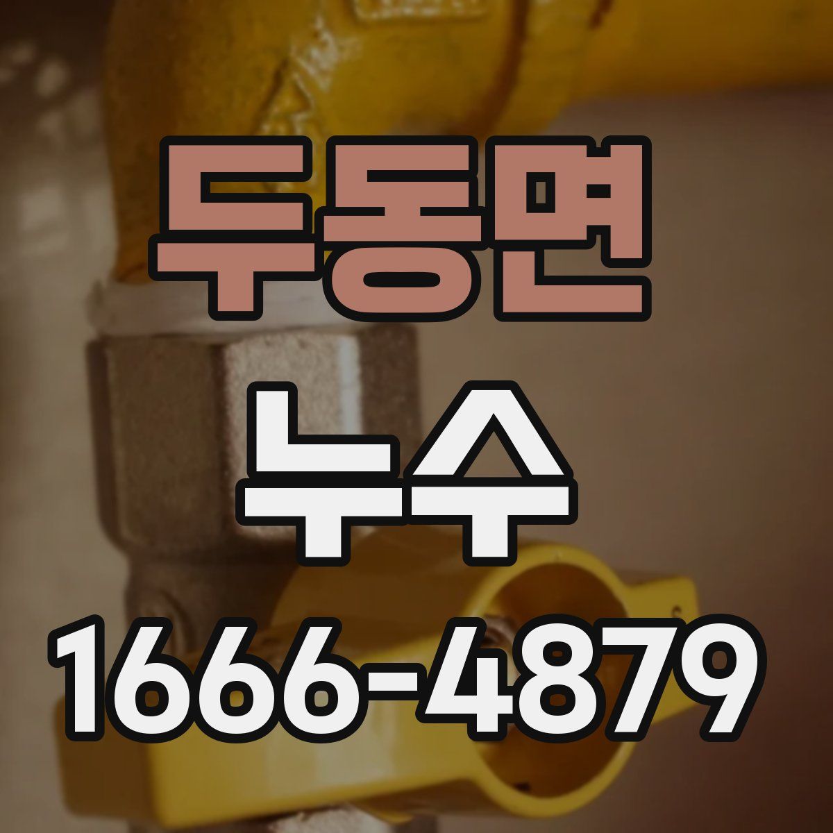 두동면 누수