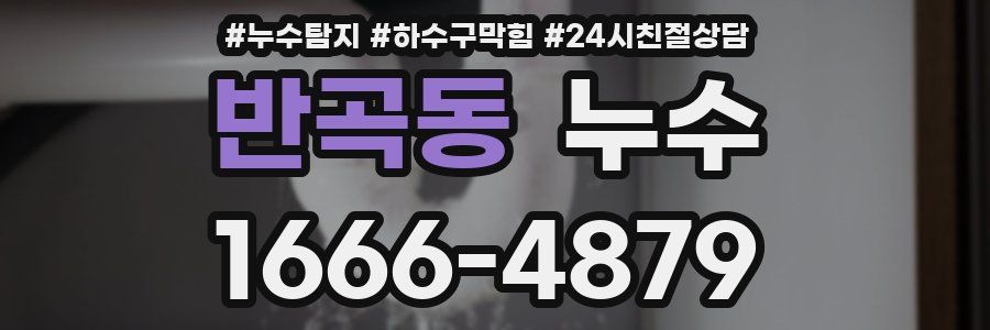 반곡동 누수