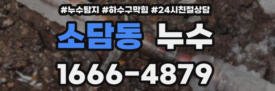 소담동 누수