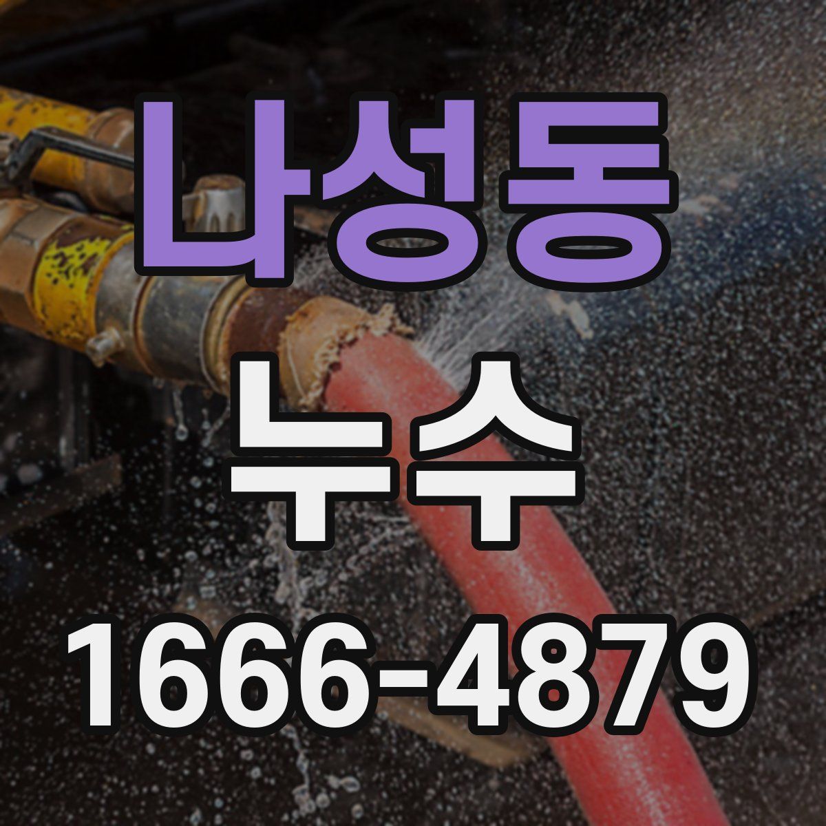 나성동 누수