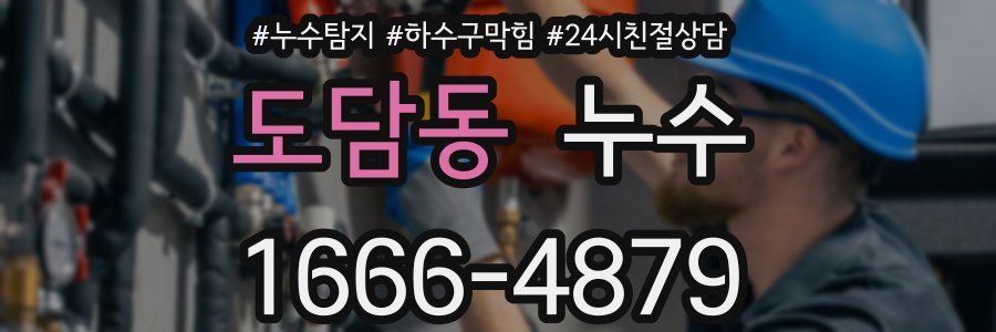 도담동 누수
