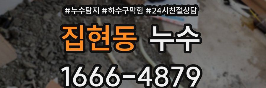 집현동 누수