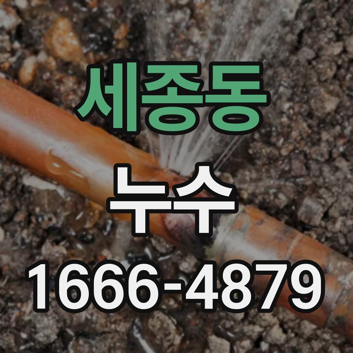 세종동 누수