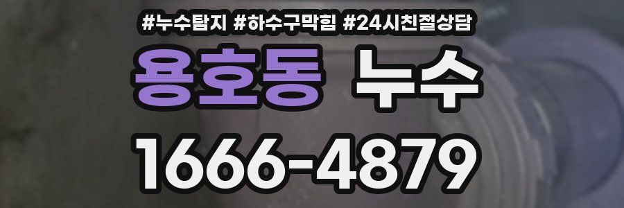 용호동 누수
