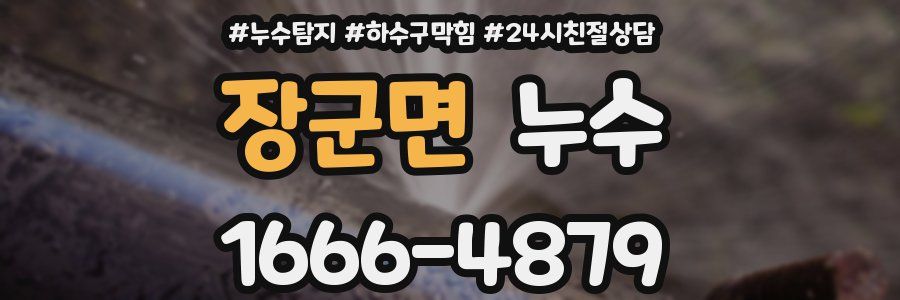 장군면 누수