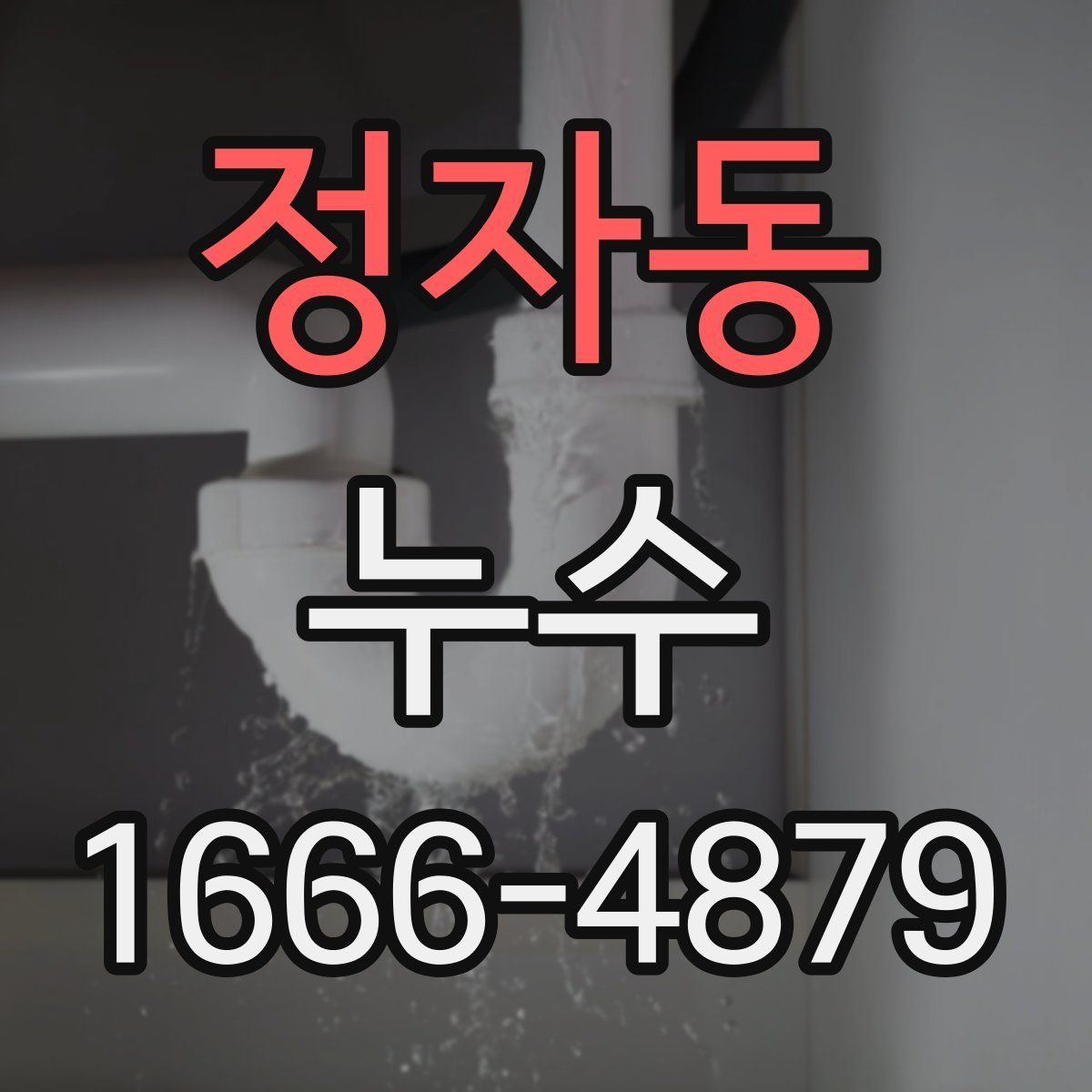 정자동 누수