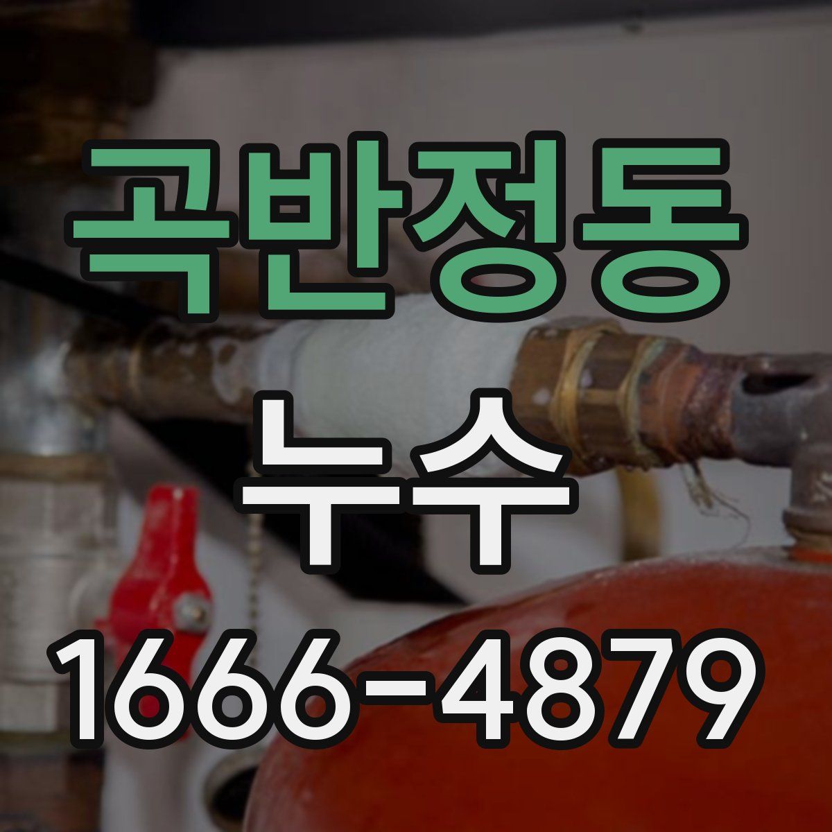 곡반정동 누수