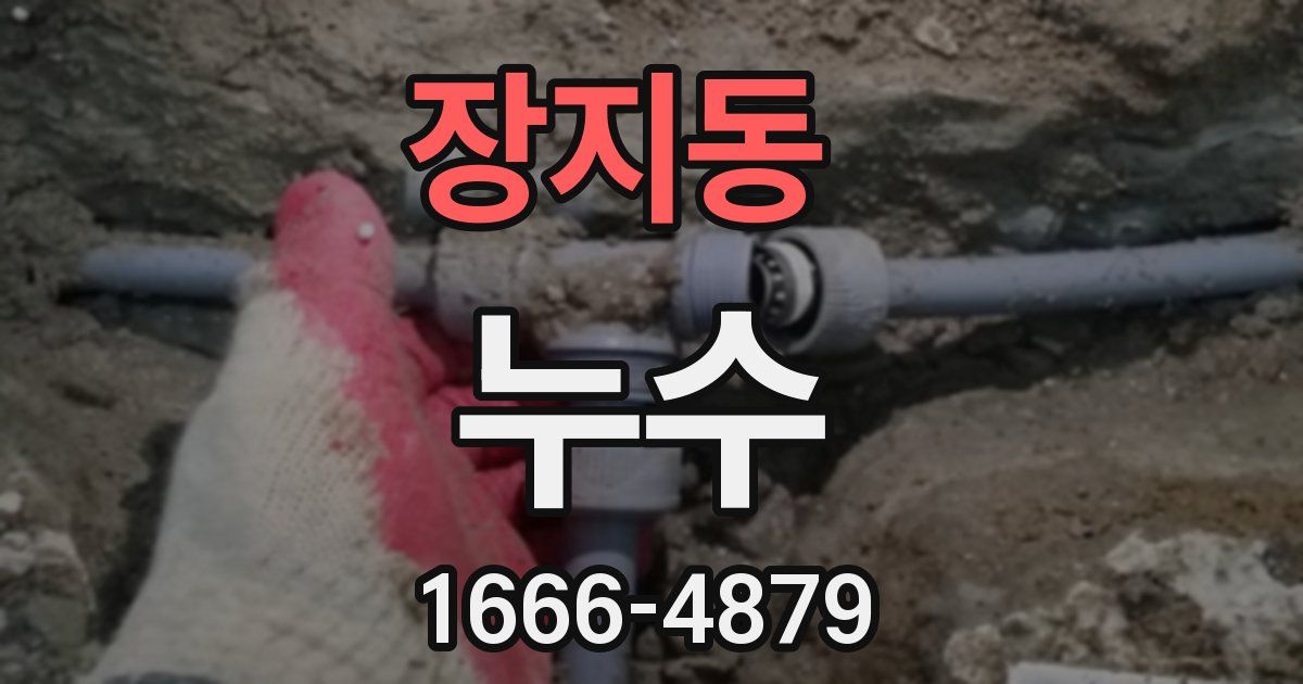 장지동 누수
