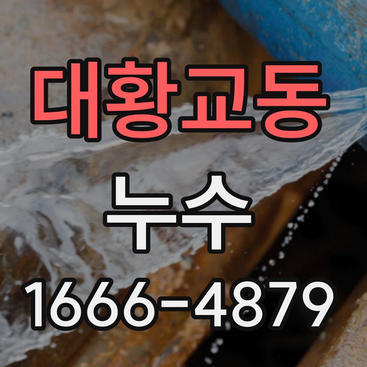 대황교동 누수