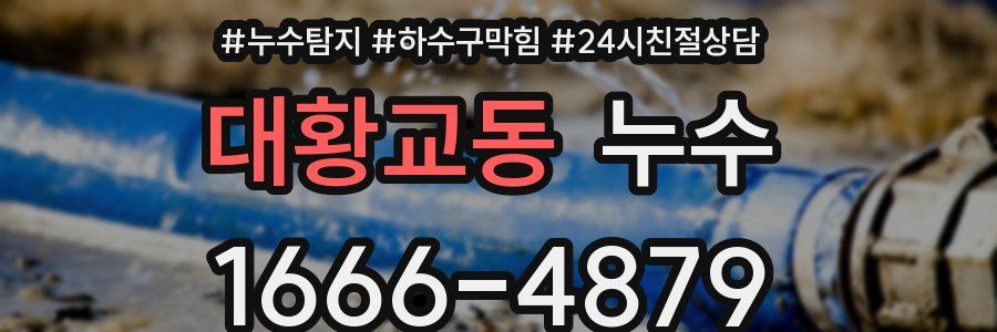 대황교동 누수