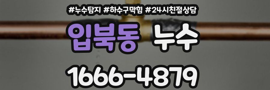 입북동 누수
