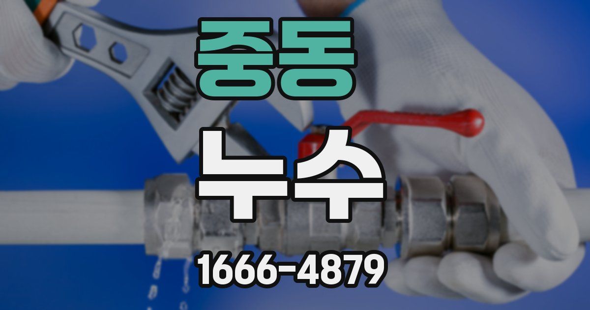 중동 누수