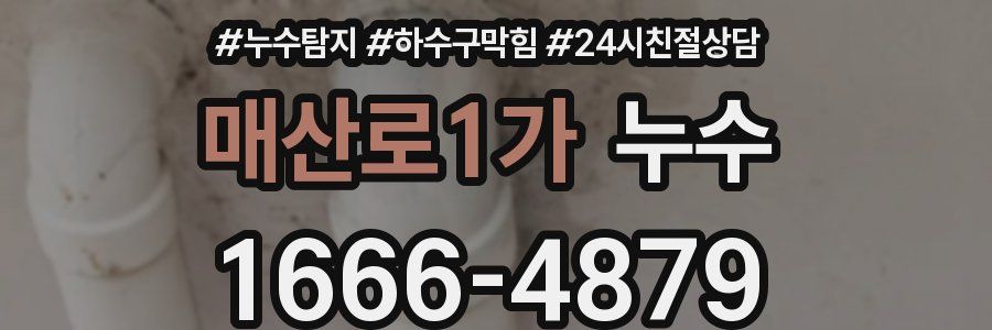 매산로1가 누수