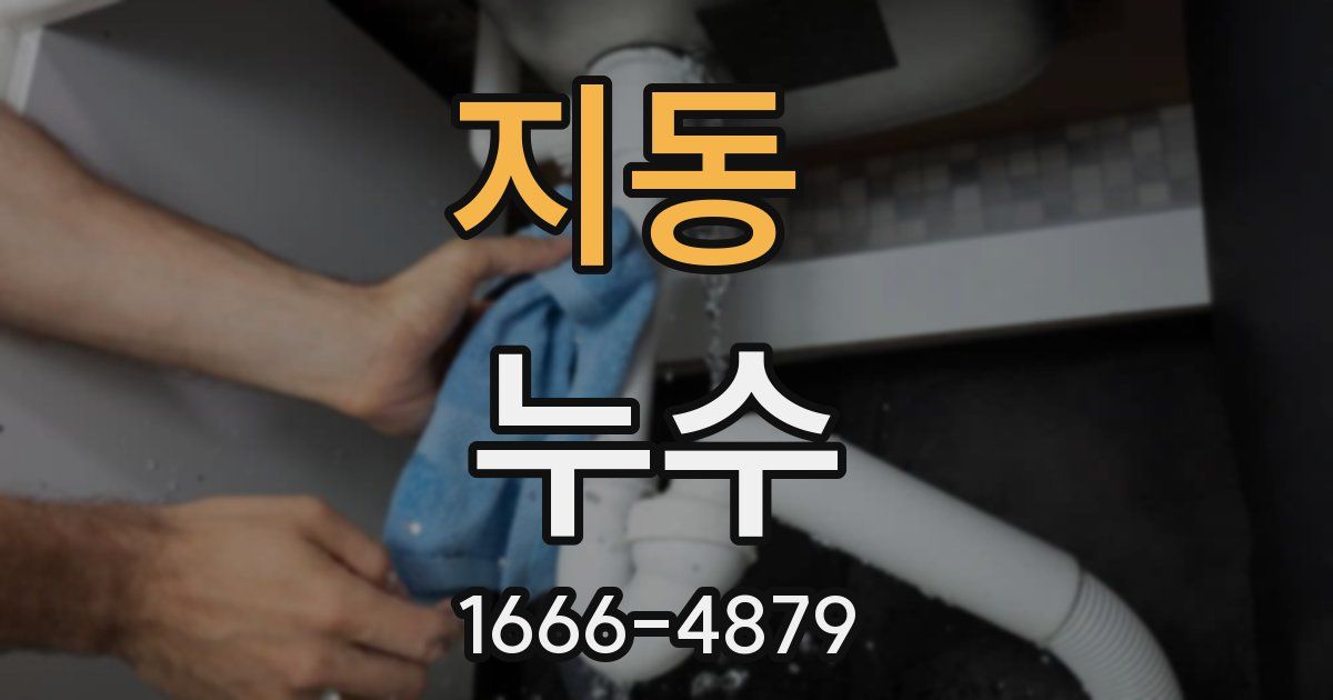 지동 누수