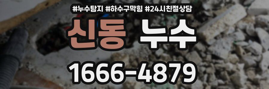 신동 누수