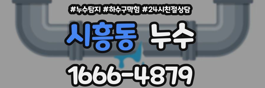 시흥동 누수